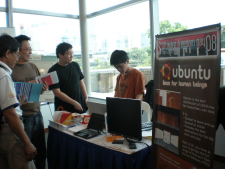 Pengalaman ikut Software Freedom Day Singapore 2008